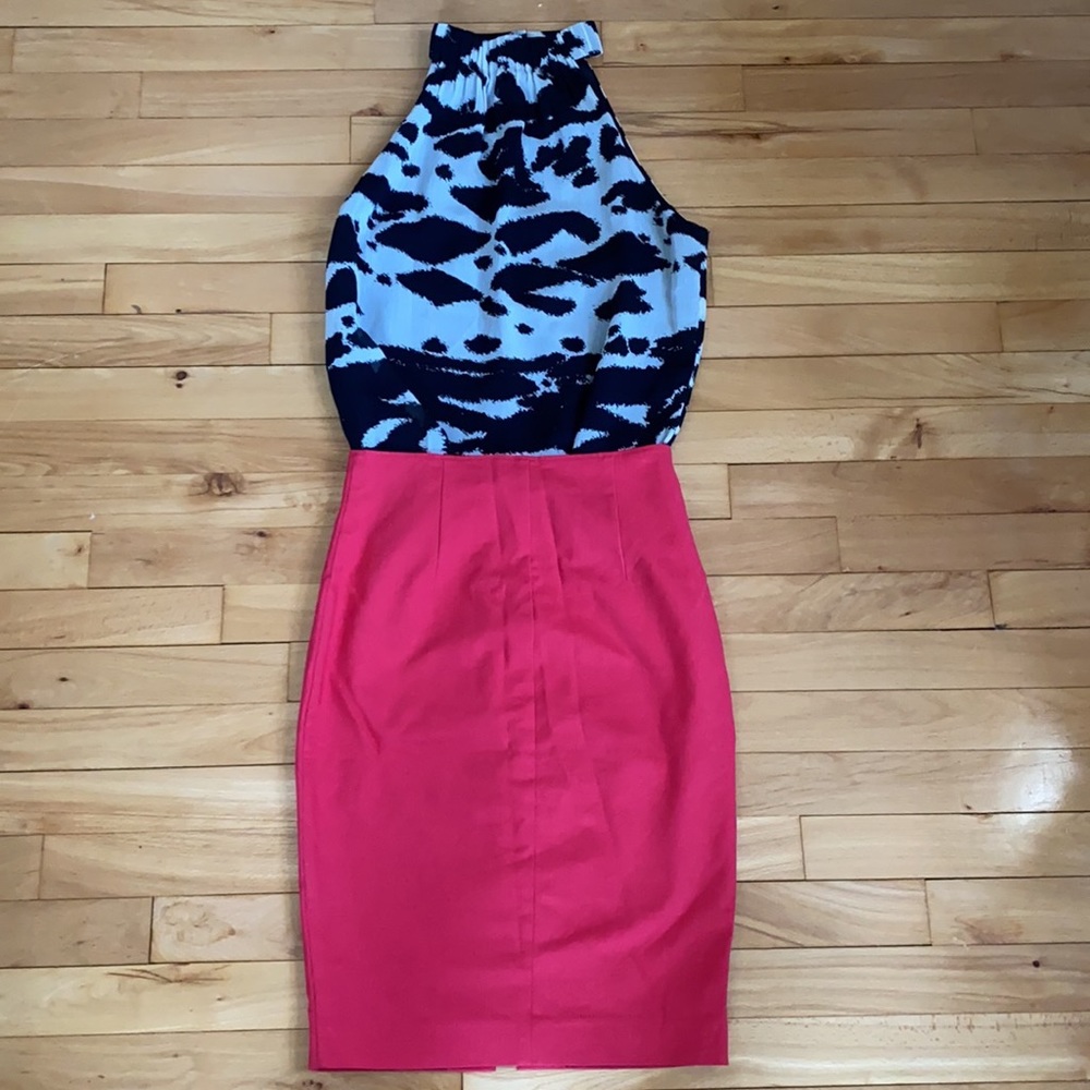 The Limited Black and White Spotted Blouse